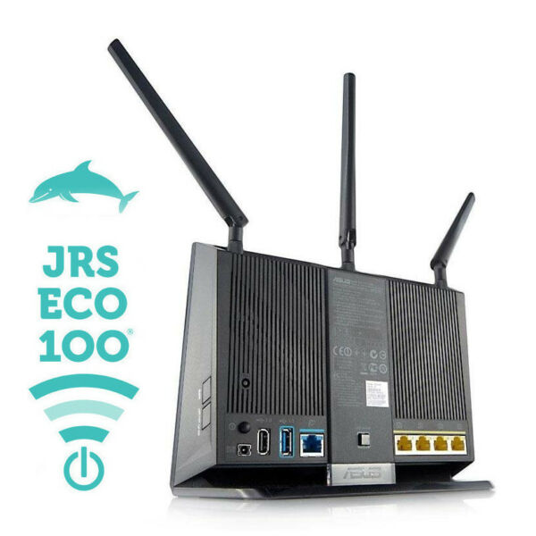 Expliciet modus Vereniging JRS Eco 100 D2 on Asus – wireless router with reduced radiation – JRS Eco  Wireless