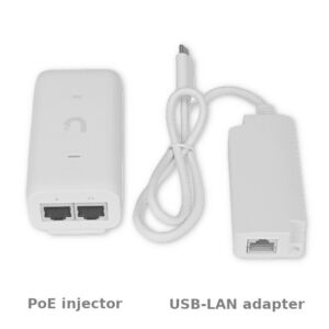 Festverdrahtetes Adapter-Kit USB-C zu LAN für Smartphones und Tablets, mit gleichzeitiger Aufladung